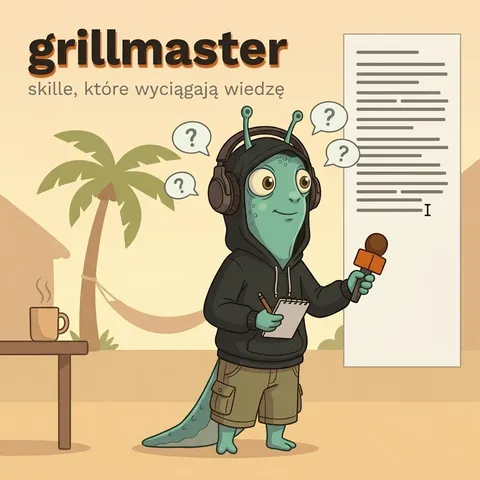 grillmaster - skille, które wyciągają wiedzę z eksperta