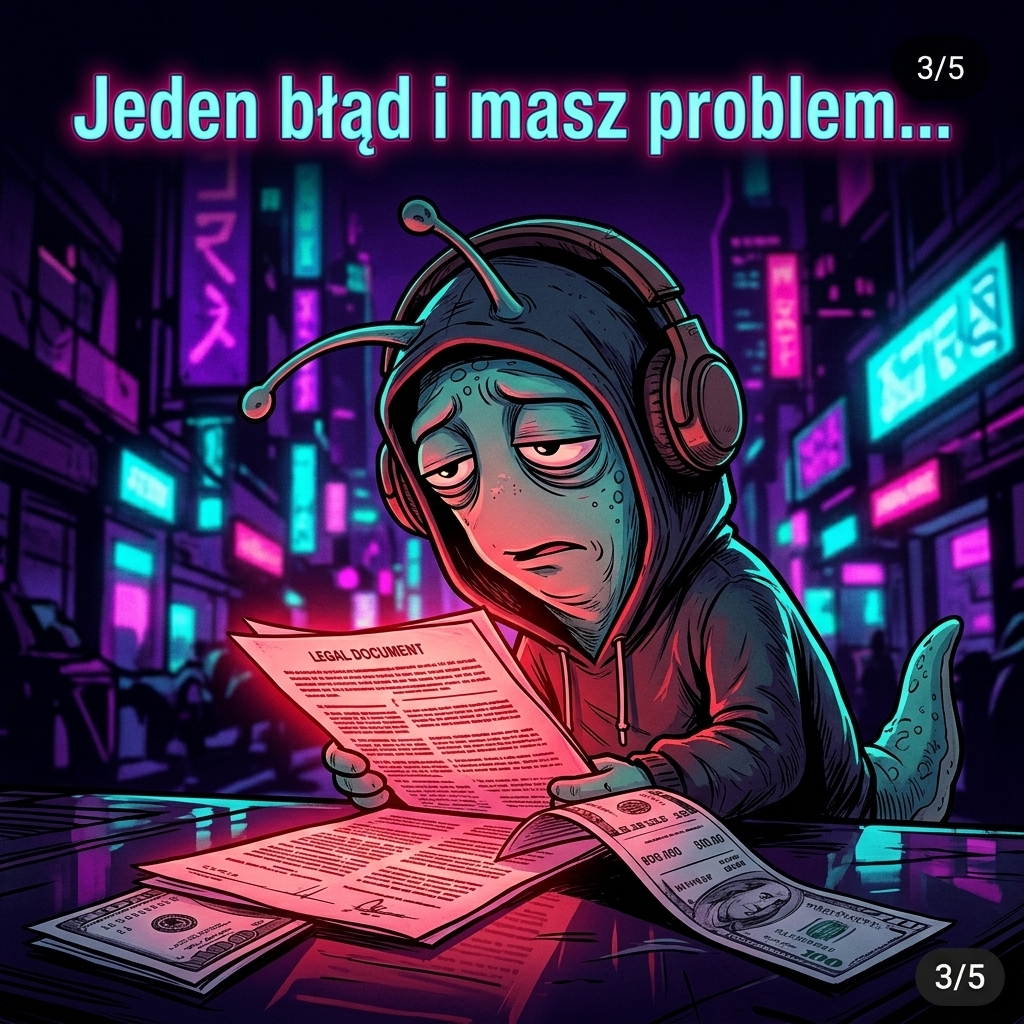 Jeden błąd i masz problem...