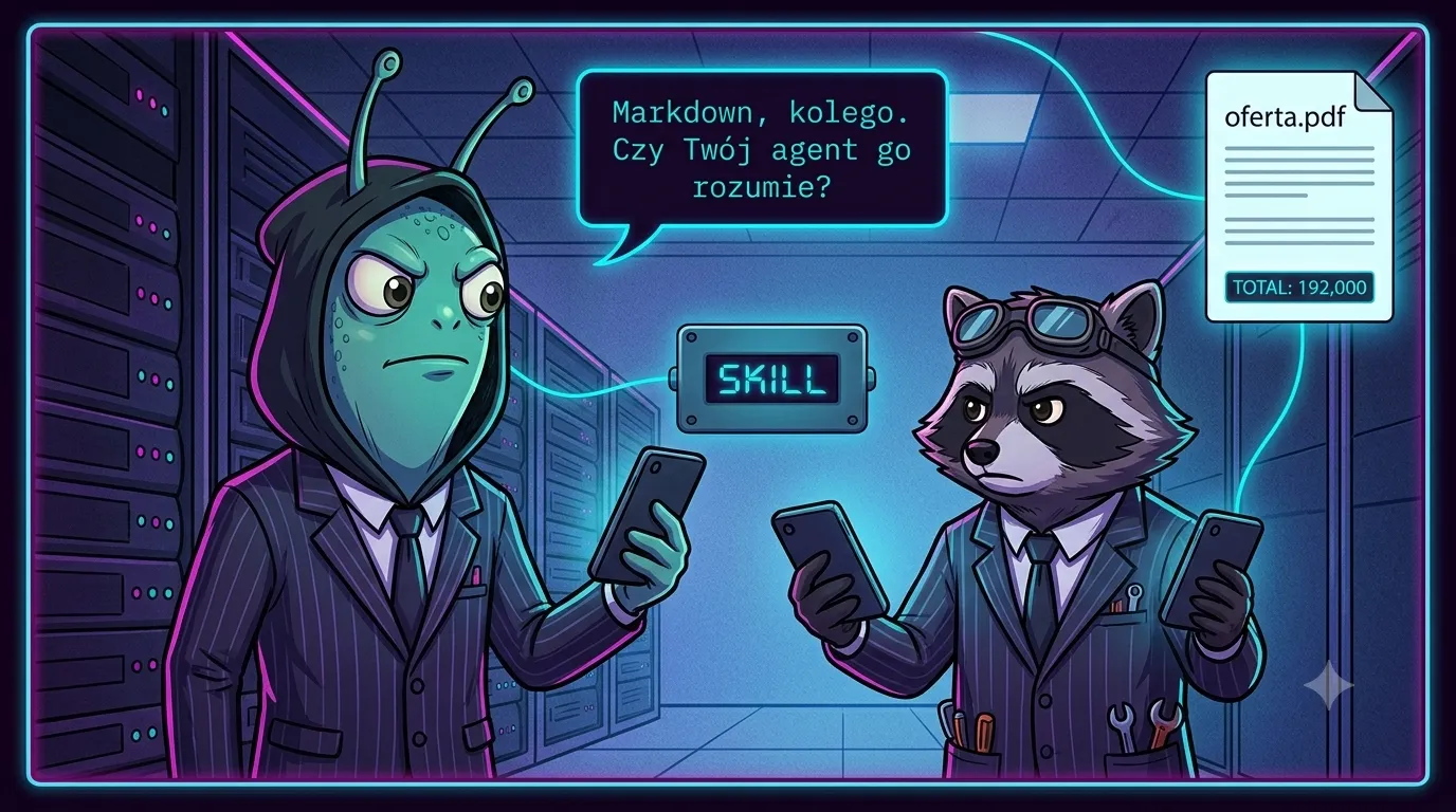 Markdown kontra Word - co agent naprawdę czyta