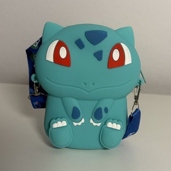 Silikonowa saszetka z paskiem - Bulbasaur z kolekcji Damiana Ślimaka, egzemplarz numer 5