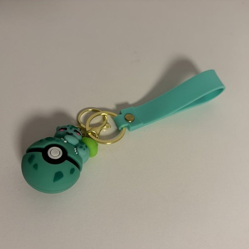 Brelok z Pokéballem - Bulbasaur z kolekcji Damiana Ślimaka, egzemplarz numer 12